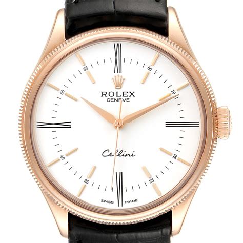 rolex cellini dual time white gold price|rolex cellini 50505.